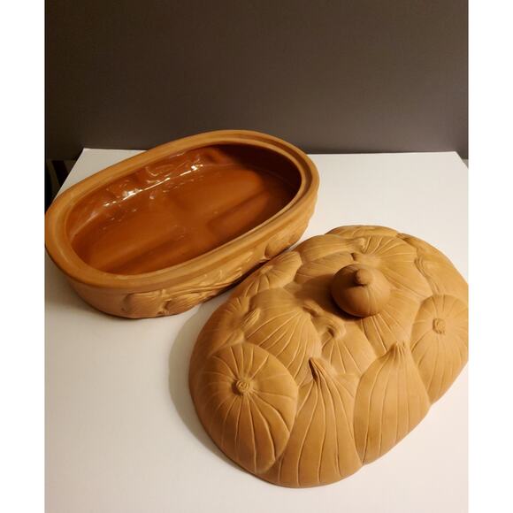 Terracotta Clay Baking Dish by Boston Warehouse Trading Corp. - Picture 2 of 6